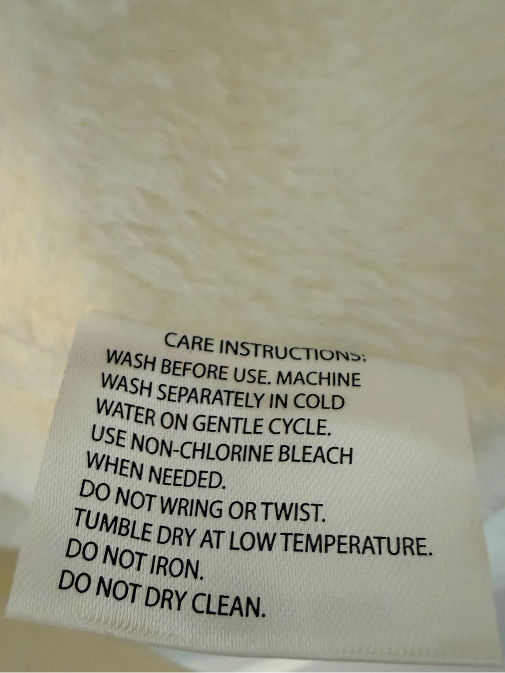 Etoile Plush Bath Robe White - Picture 4 of 6